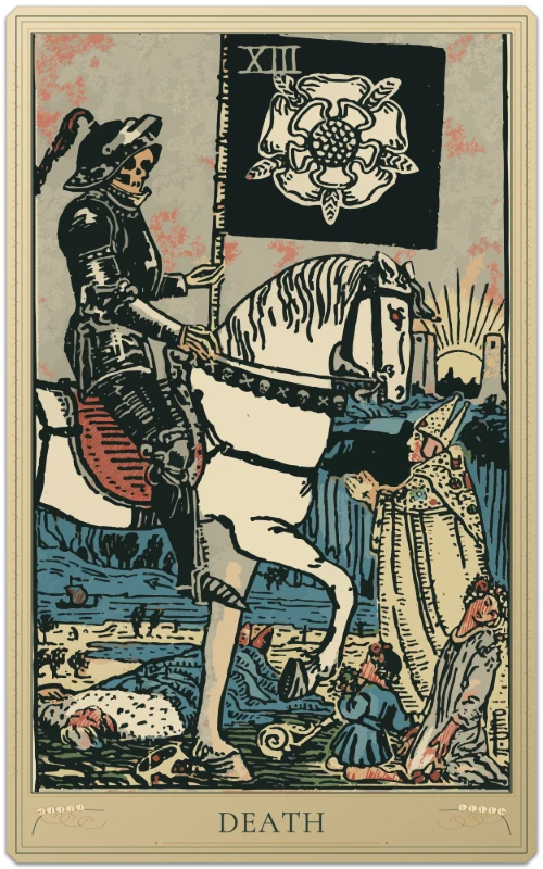Death, Waite–Smith tarot