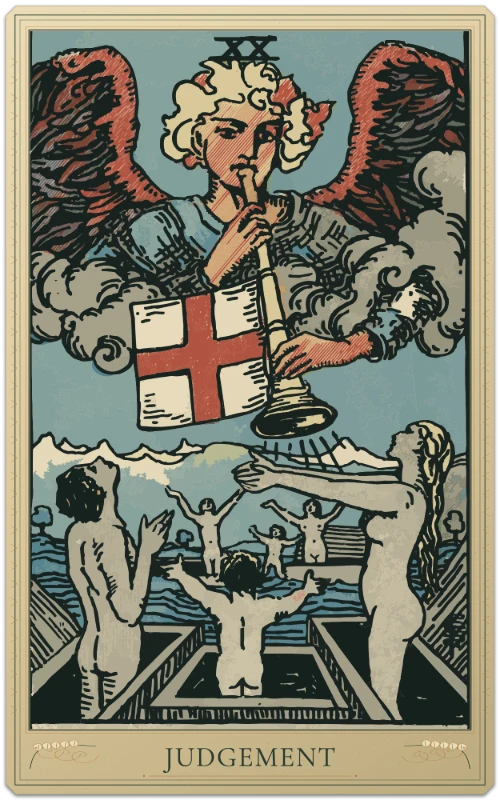 Judgement, Waite–Smith tarot