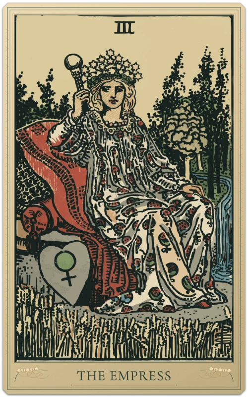The Empress, Waite–Smith tarot