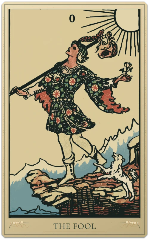 The Fool, Waite–Smith tarot