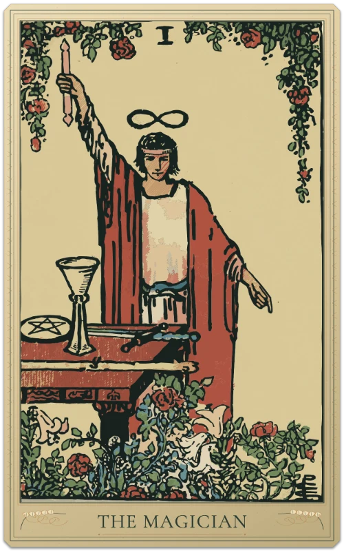 The Magician, Waite–Smith tarot